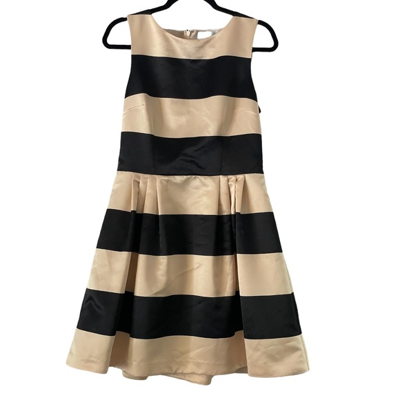 Cece by Cynthia Steffe Black Beige Dress - Picture 2 of 7